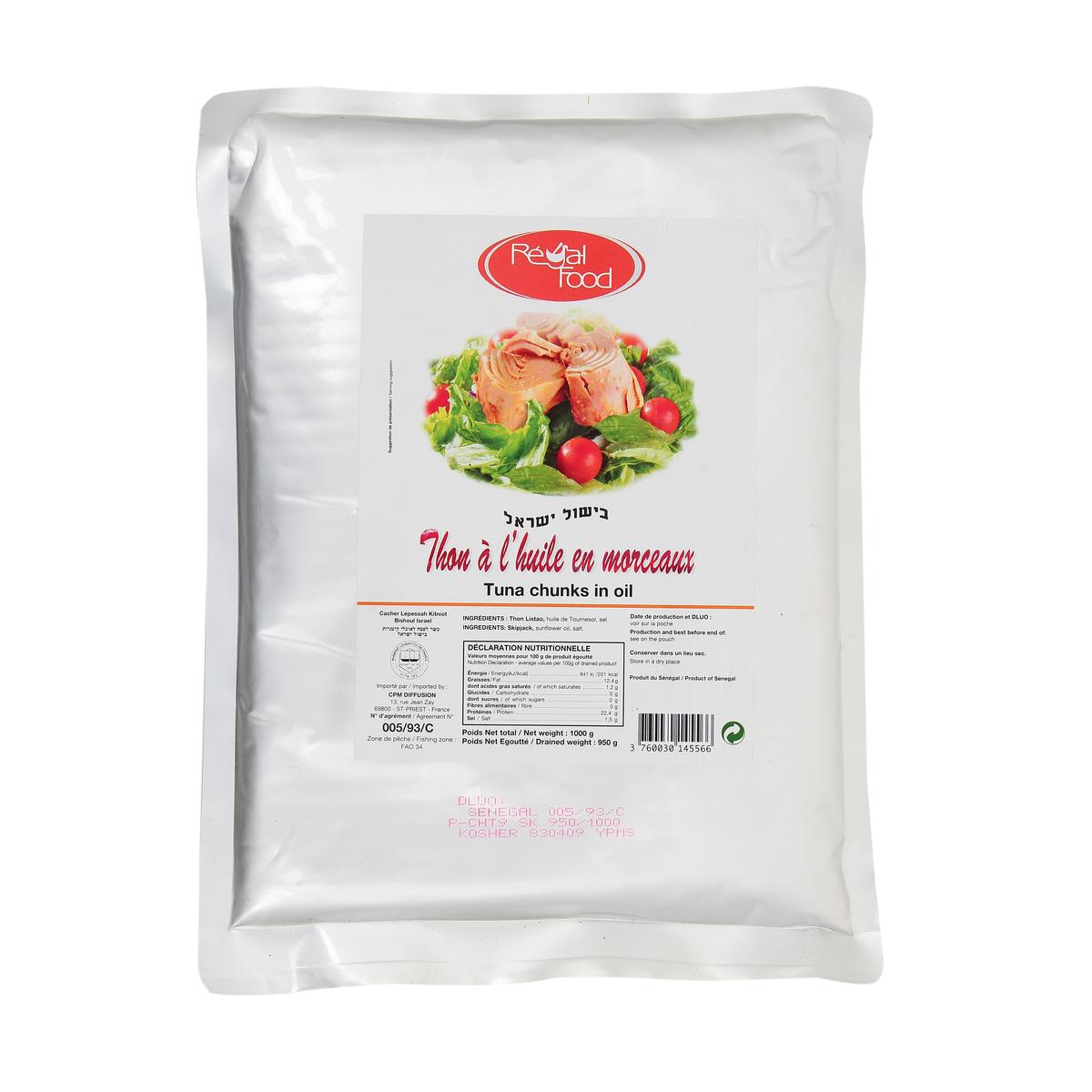 0659740001275 - Regal Food - Thon à l'huile en morceaux