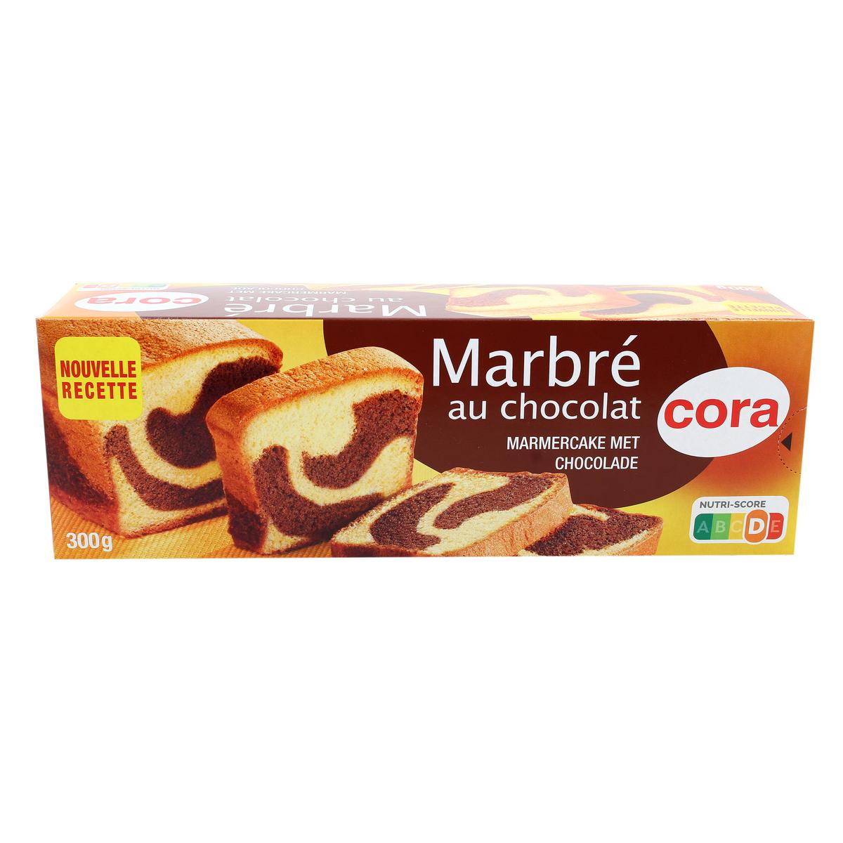 Achat / Vente Promotion Cora Gâteau marbré au chocolat, Lot de 2x300g