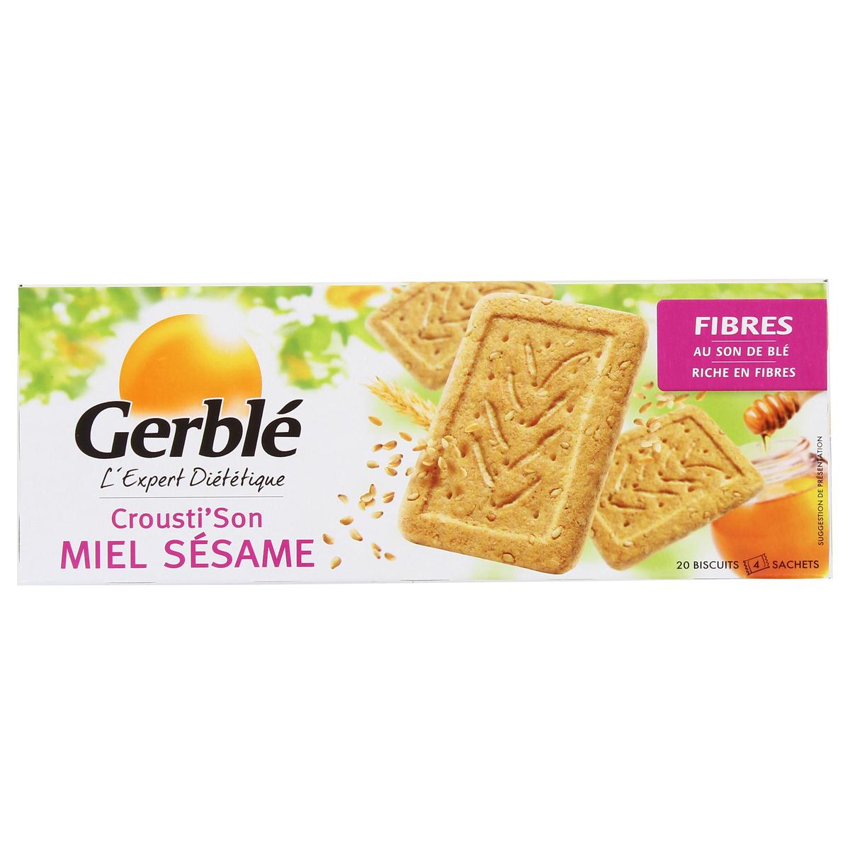 Livraison A Domicile Gerble Crousti Son Miel Sesame 0g