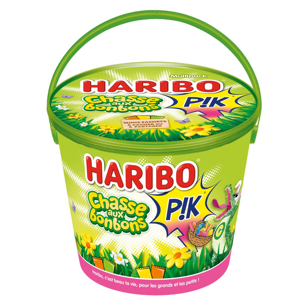 3103224007866 - Haribo - Seau Chasse aux Bonbons Pik de Paques