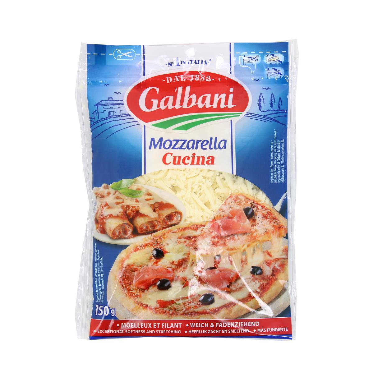 8000430137866 - Galbani - Mozzarella râpé Santa Lucia