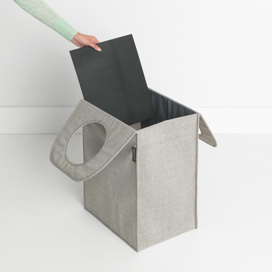 8710755120367 - Brabantia - Coffre à linge en tissu Gris