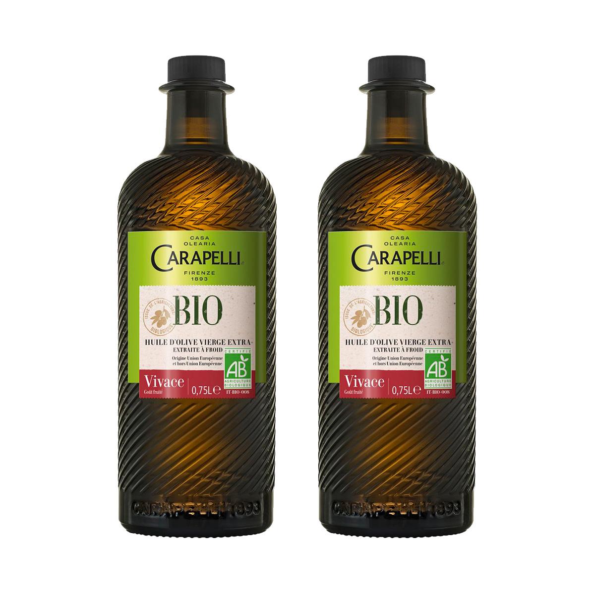 2050000400667 - Carapelli - Huile d'Olive Vierge Extra Vivace Bio Fruitée