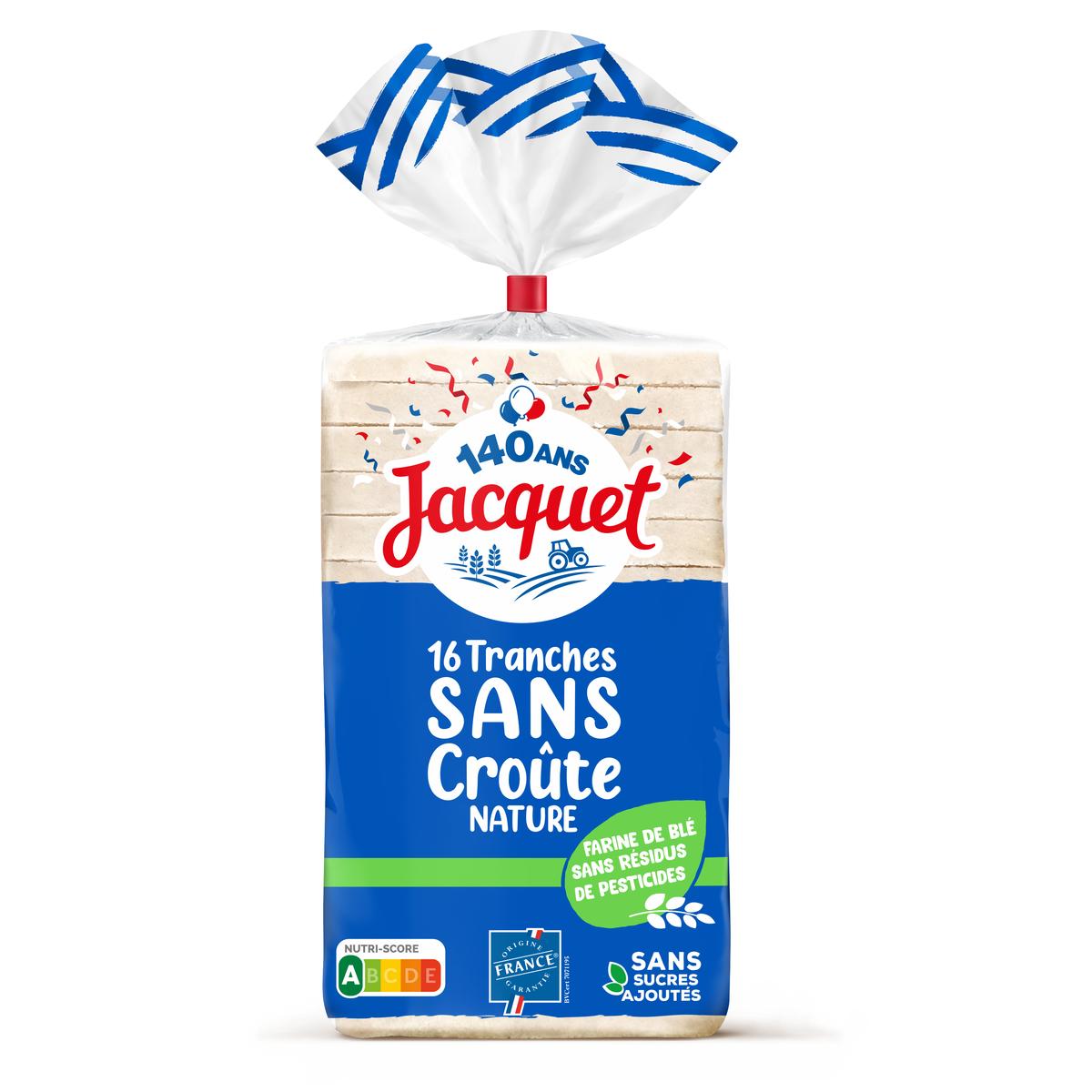 3029330071167 - Jacquet - Pain de Mie Sans Croute et Sans Sucre Ajouté