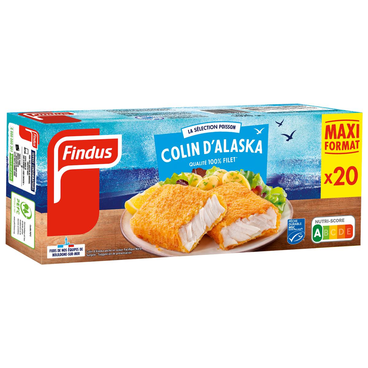 3599741001867 - Findus - Panés de colin d'Alaska