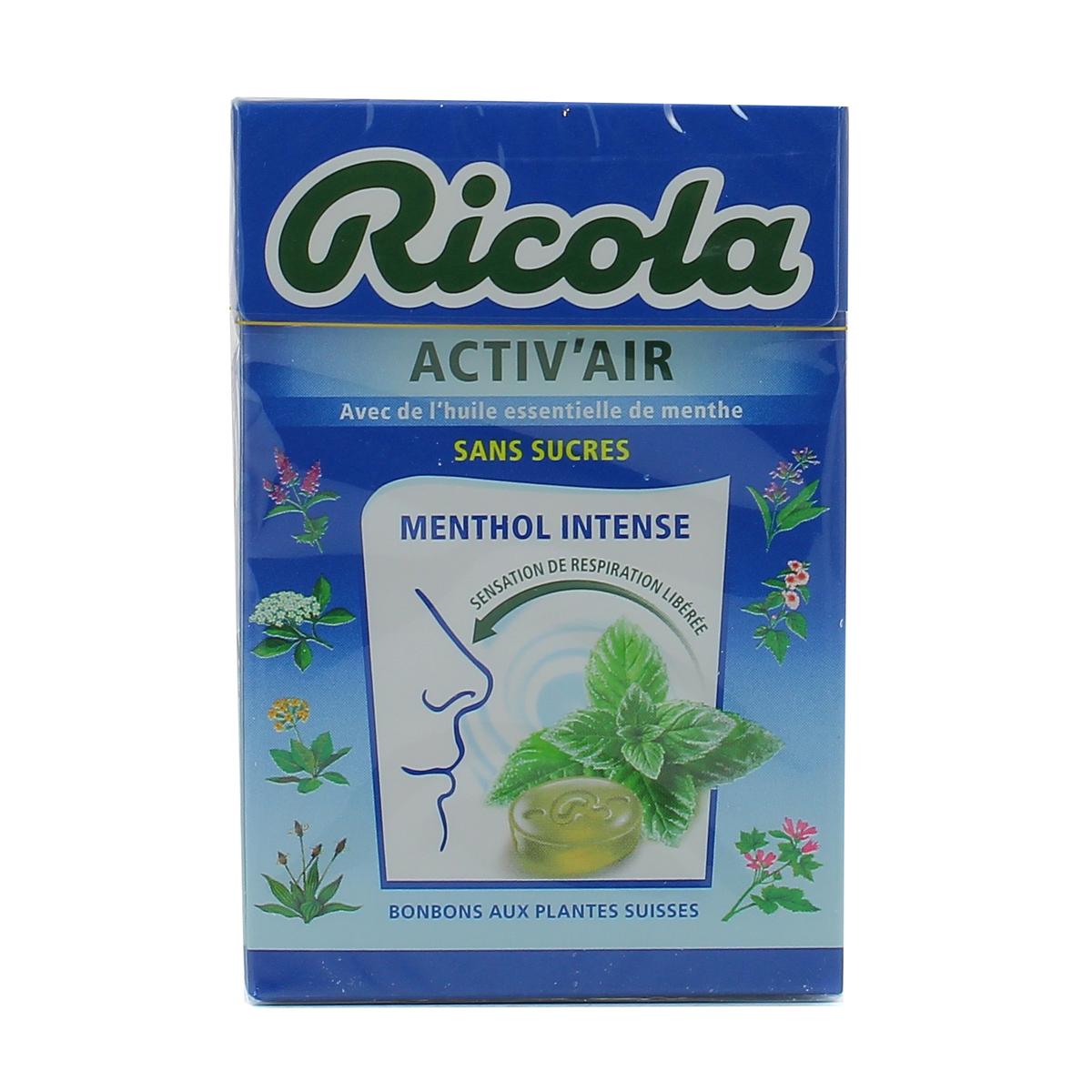 Ricola Activ'air Citron s/sucre 50g
