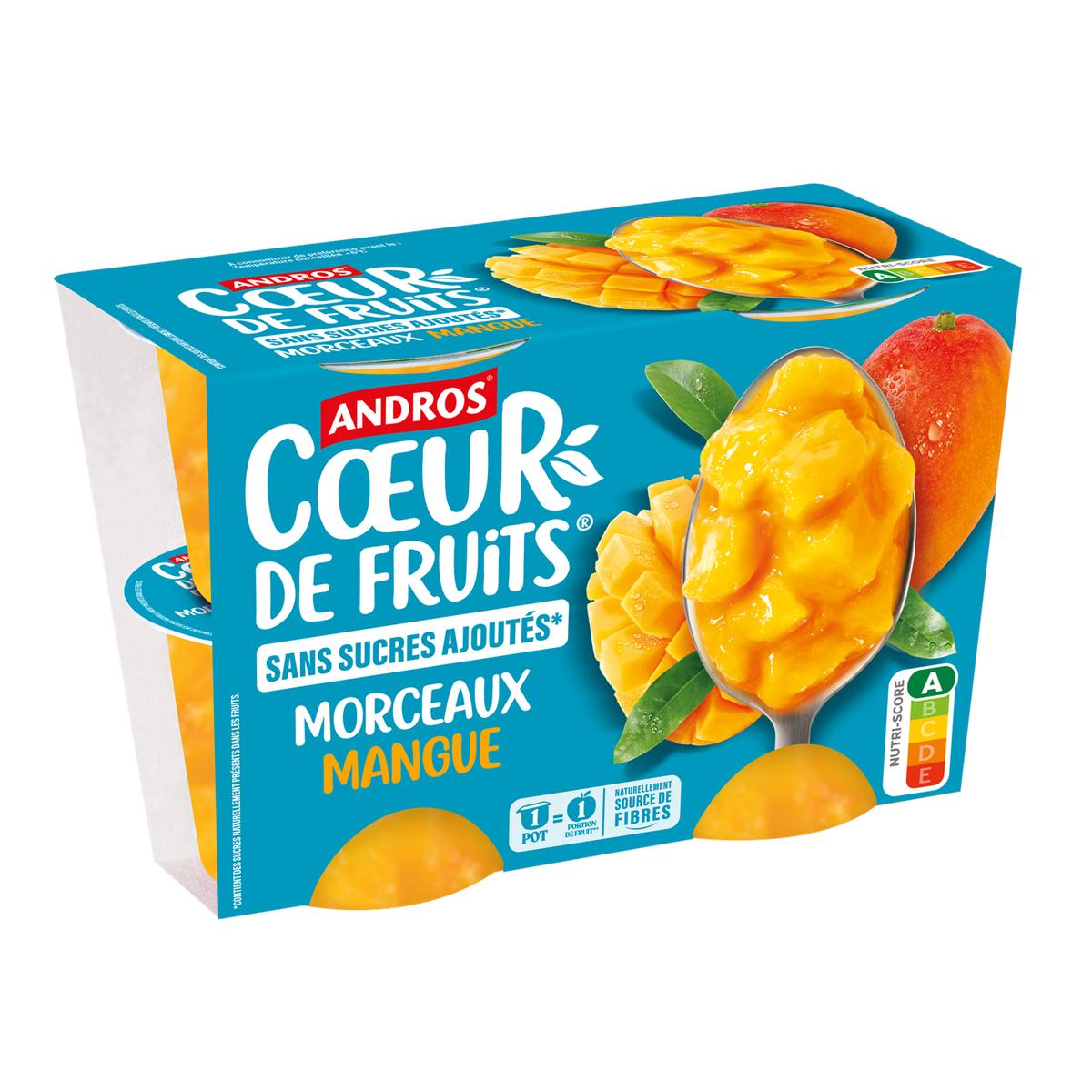 3608580161967 - Andros - Morceaux mangue sans sucre ajouté