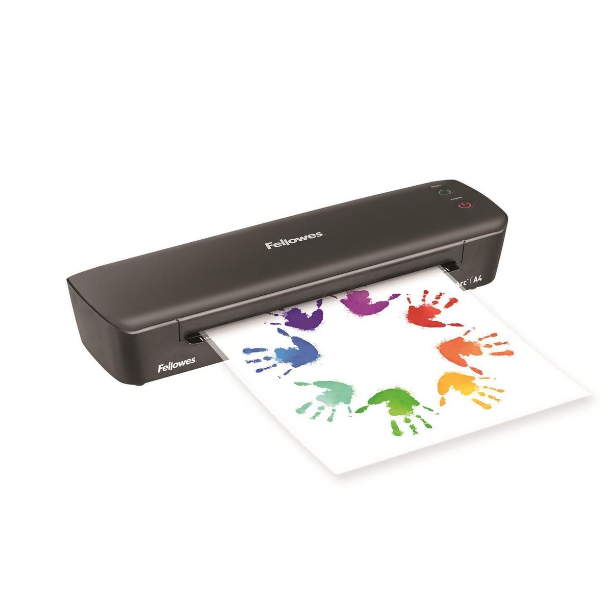 0043859752867 - Fellowes - Plastifieuse 80 microns arc, Feuilles A4