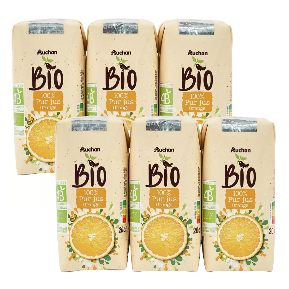 2050000406867 - Auchan BIO - Pur jus d'orange bio