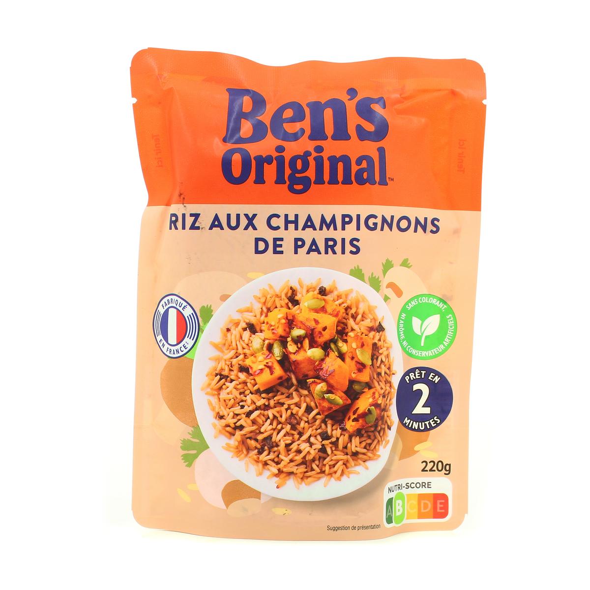 Riz aux champignons de Paris - Uncle Ben's - 250 g