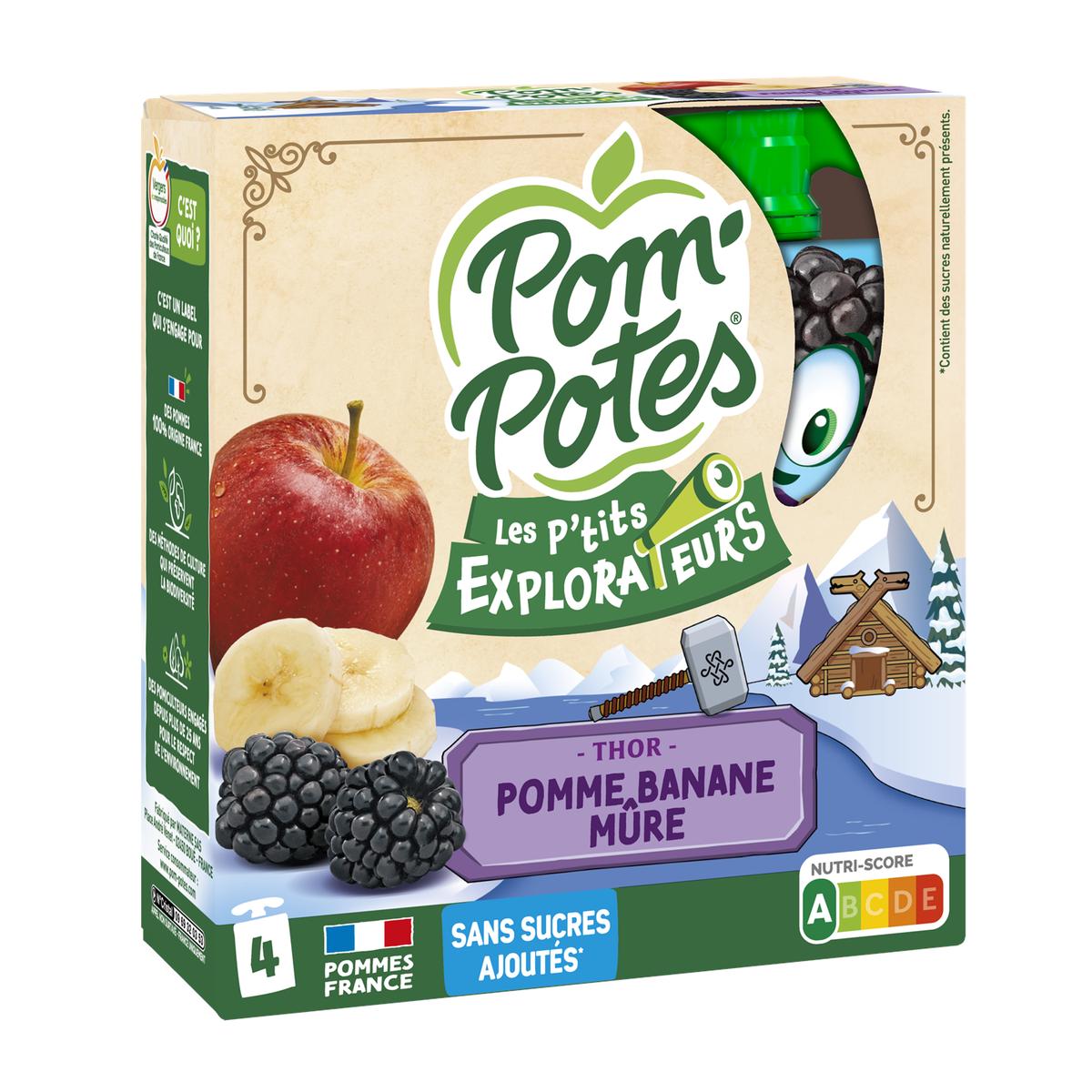 3021761208167 - Pom Potes - Compote Pomme Banane Mûre