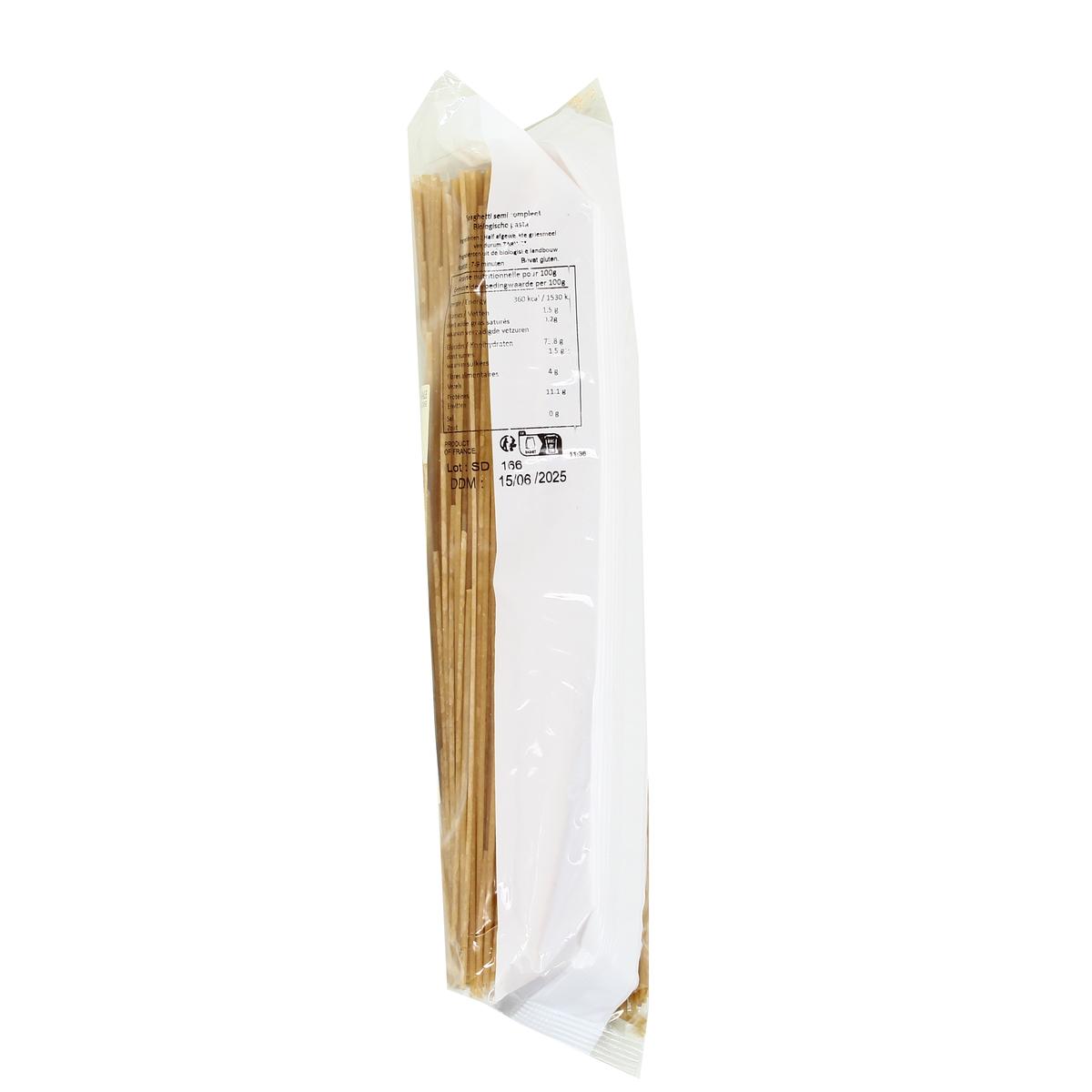 3267460030368 - Lazzaretti - Spaghetti semi-complets Bio