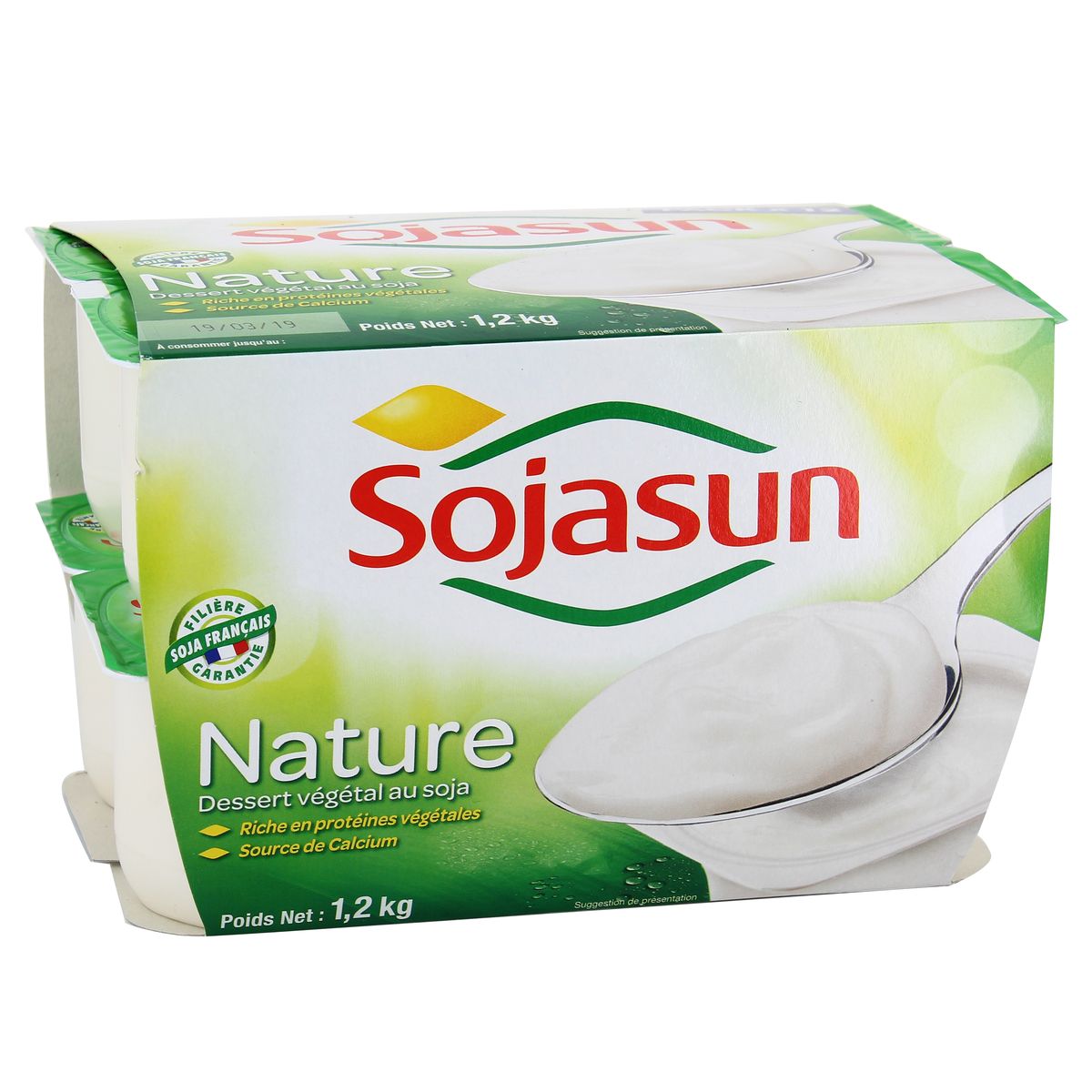 Livraison A Domicile Sojasun Nature 12x100g