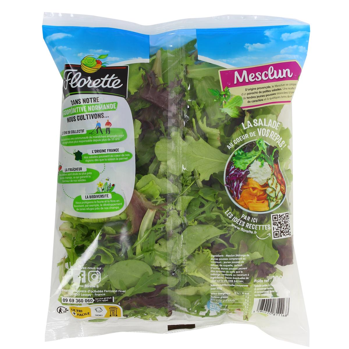 3280220811168 - Florette - Salade Mesclun