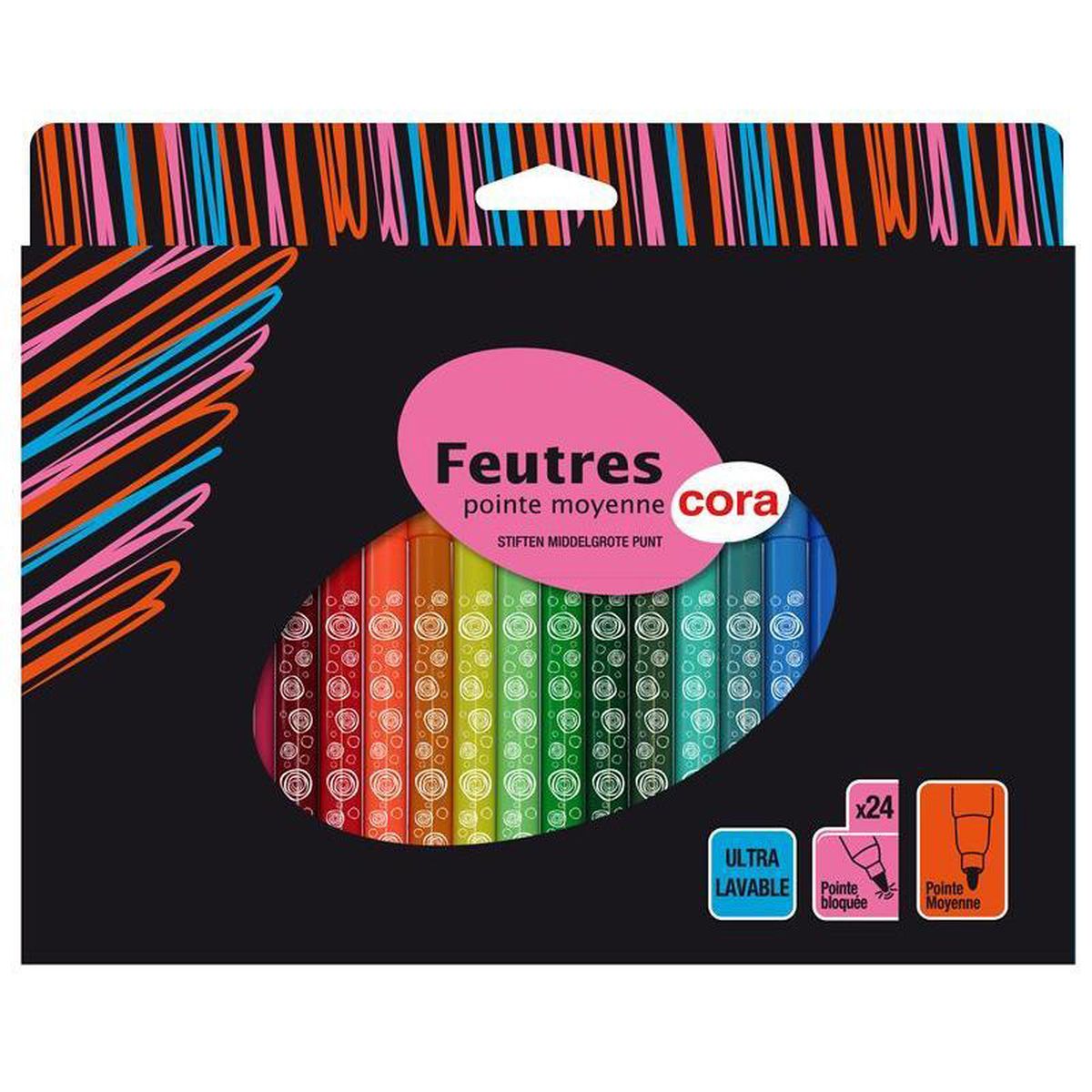 3257984351568 - Cora - Feutres de coloriage