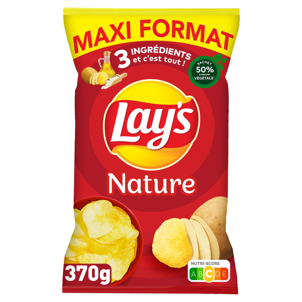 Livraison à domicile Lays Chips nature, 370g
