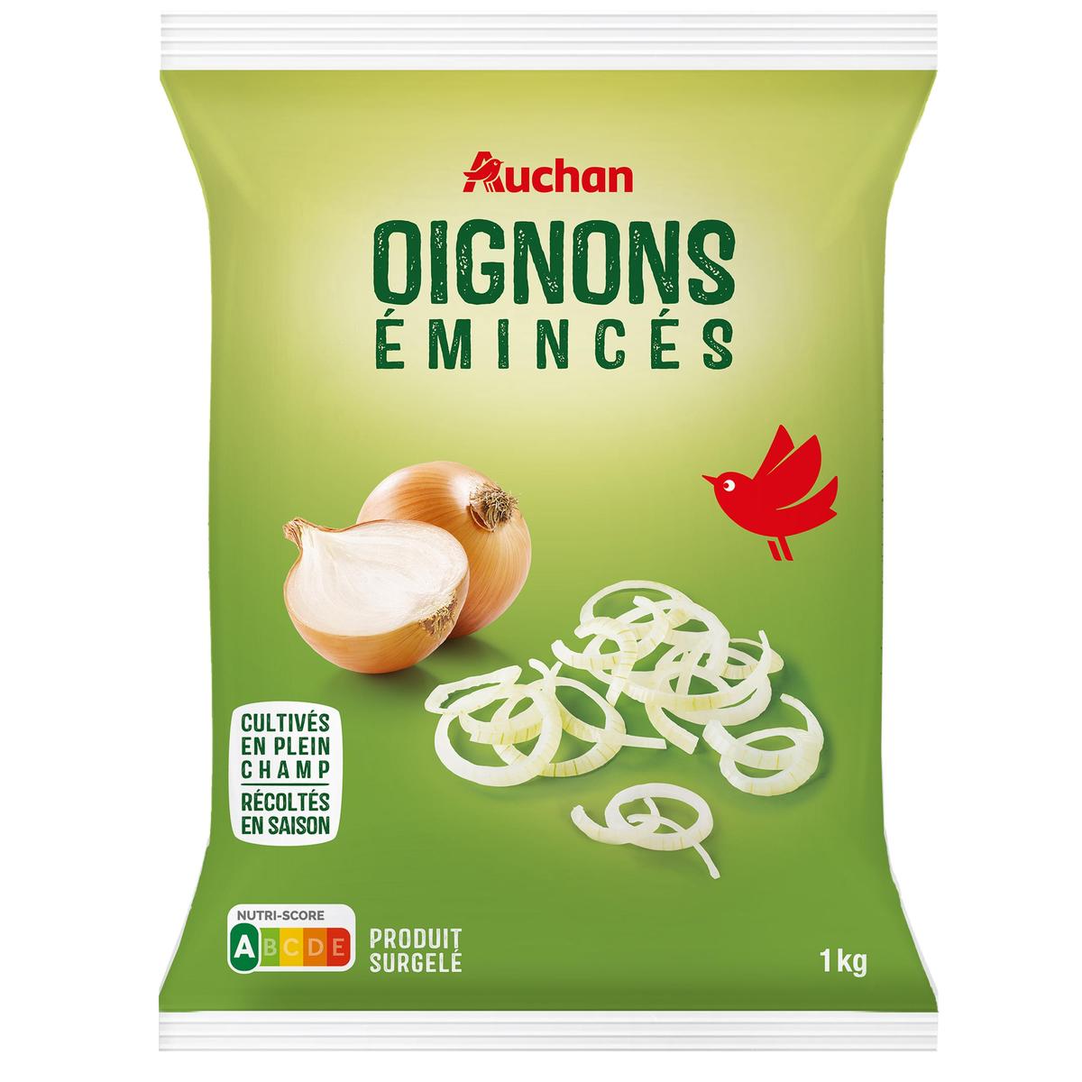 3596710532568 - Auchan - Oignons émincés