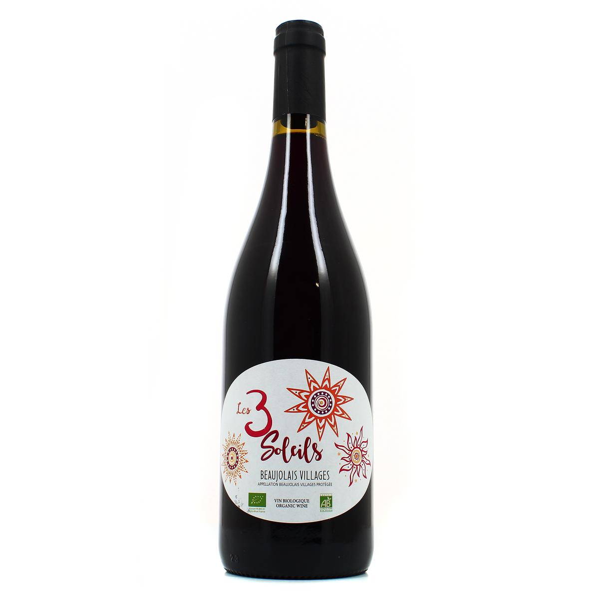3496631693068 - Beaujolais-Villages AOC - Les 3 soleils Bio
