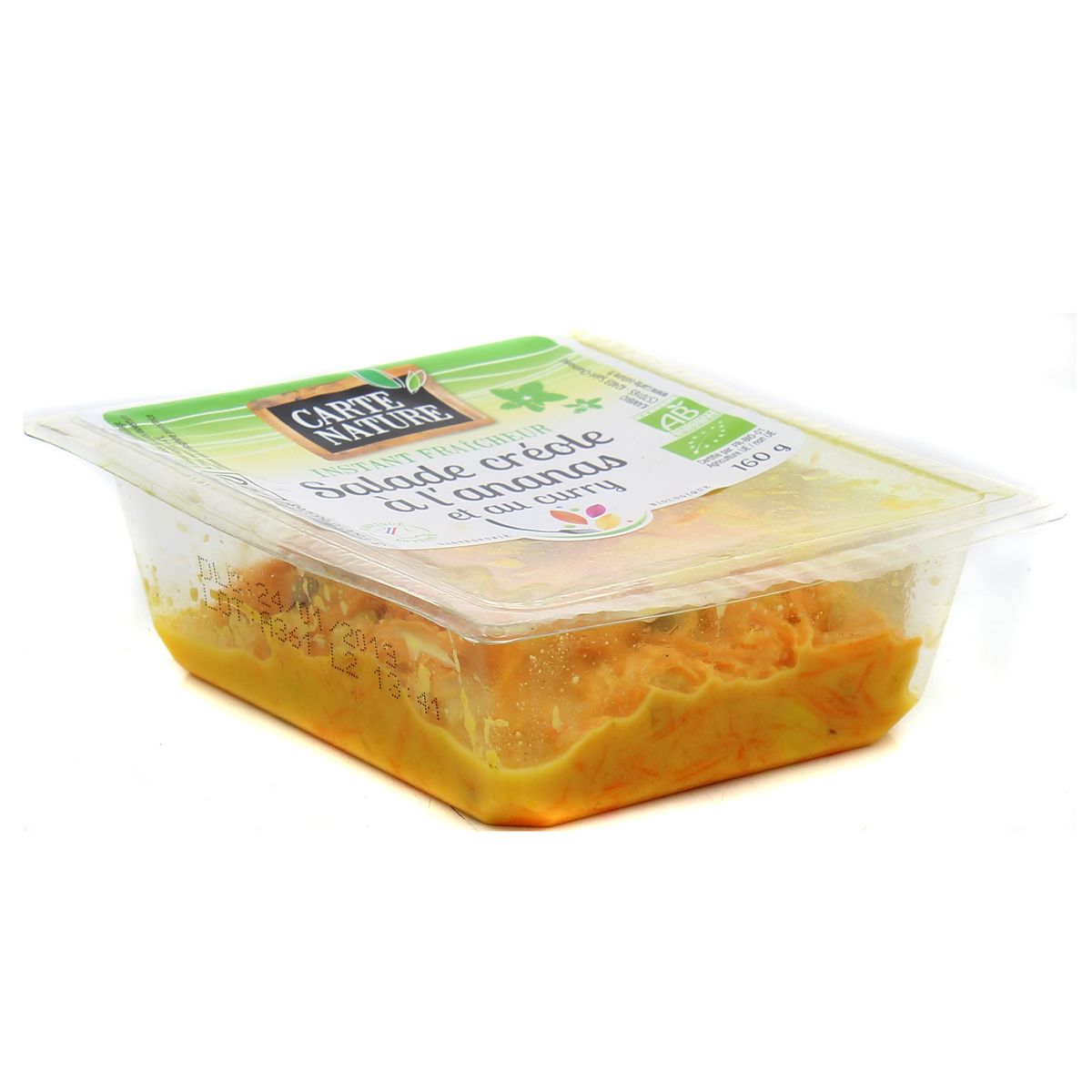 3760018883268 - Carte Nature - Salade créole à l'ananas et au curry, Bio