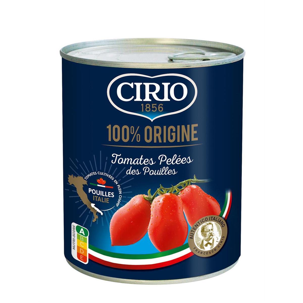 8001440135668 - Cirio - Tomates Entières Pelées des Pouilles