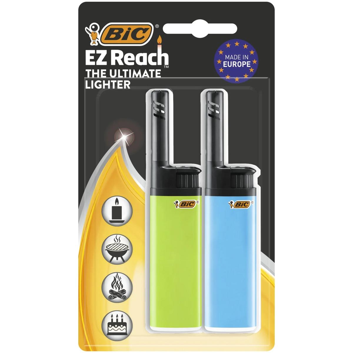 3086123655768 - Bic - Briquet Utilitaires Compacts Multi-Usages EZ Reach