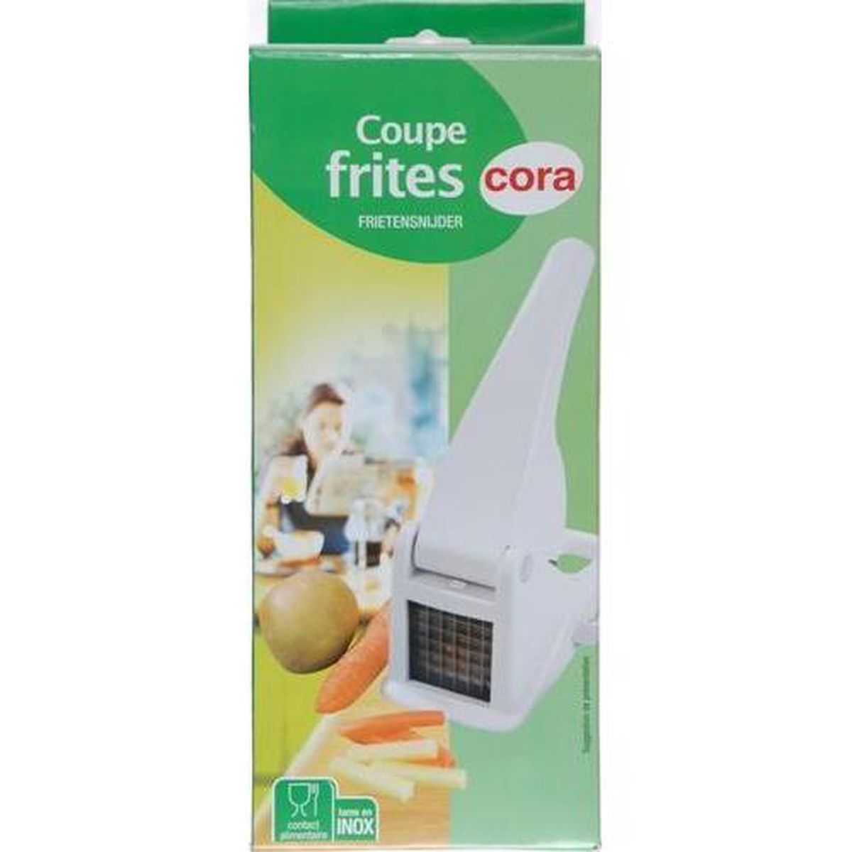  Livraison   domicile Cora  Coupe frites inox