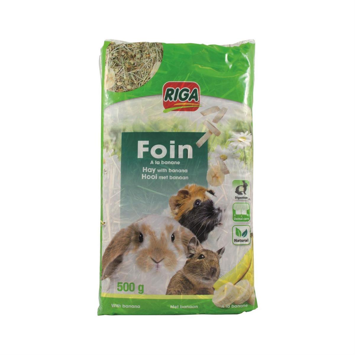 3166780046168 - Riga - Foin à la banane pour rongeur