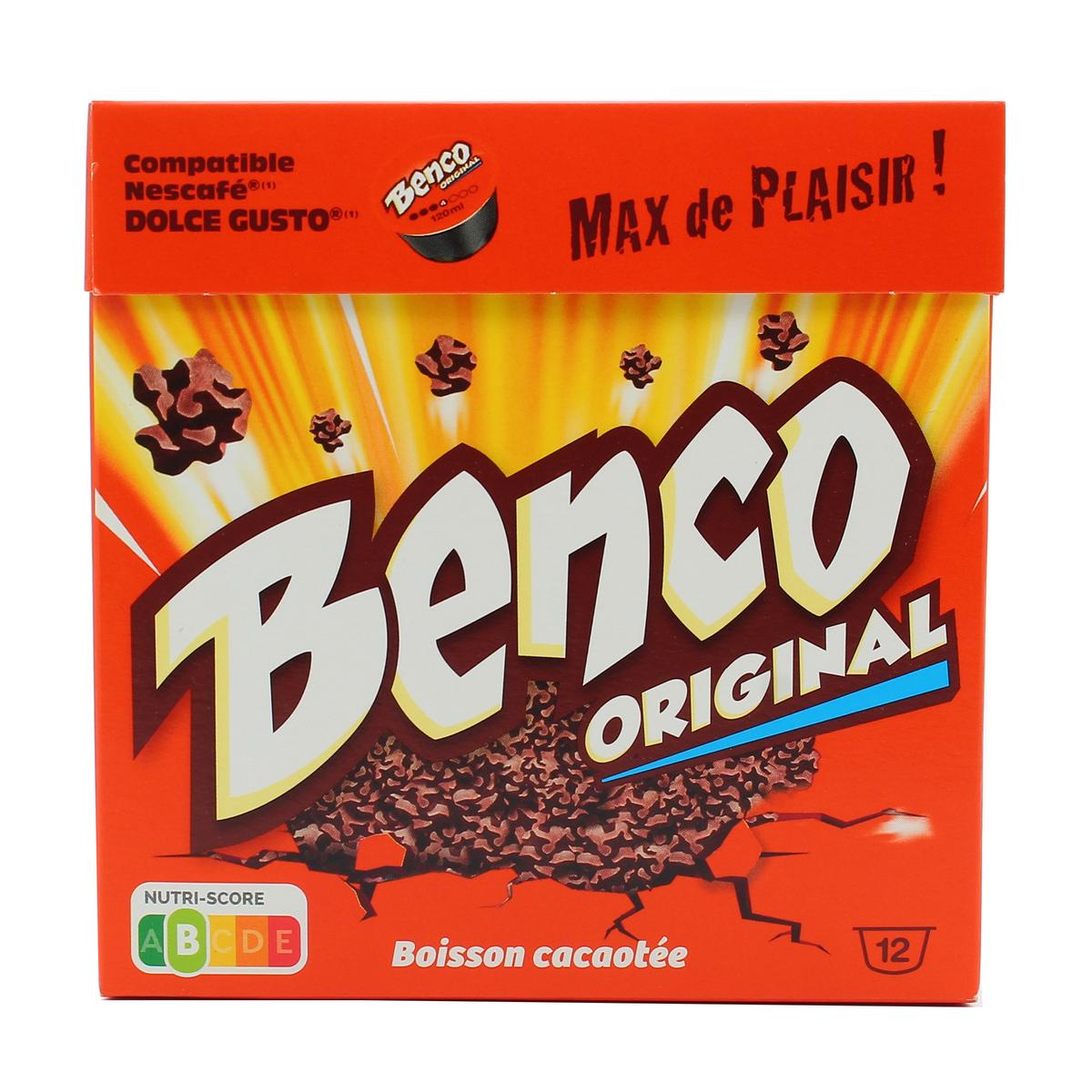 Achat / Vente Benco Préparation pour boisson au chocolat, 12 capsules