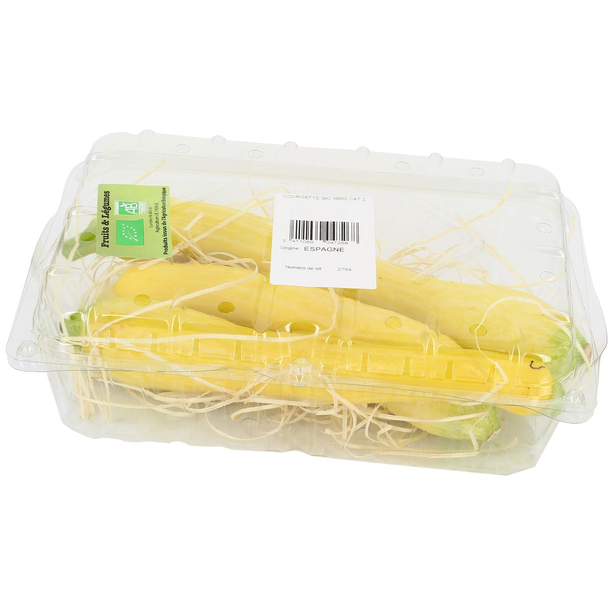 3411060047268 - - Courgette Jaune bio