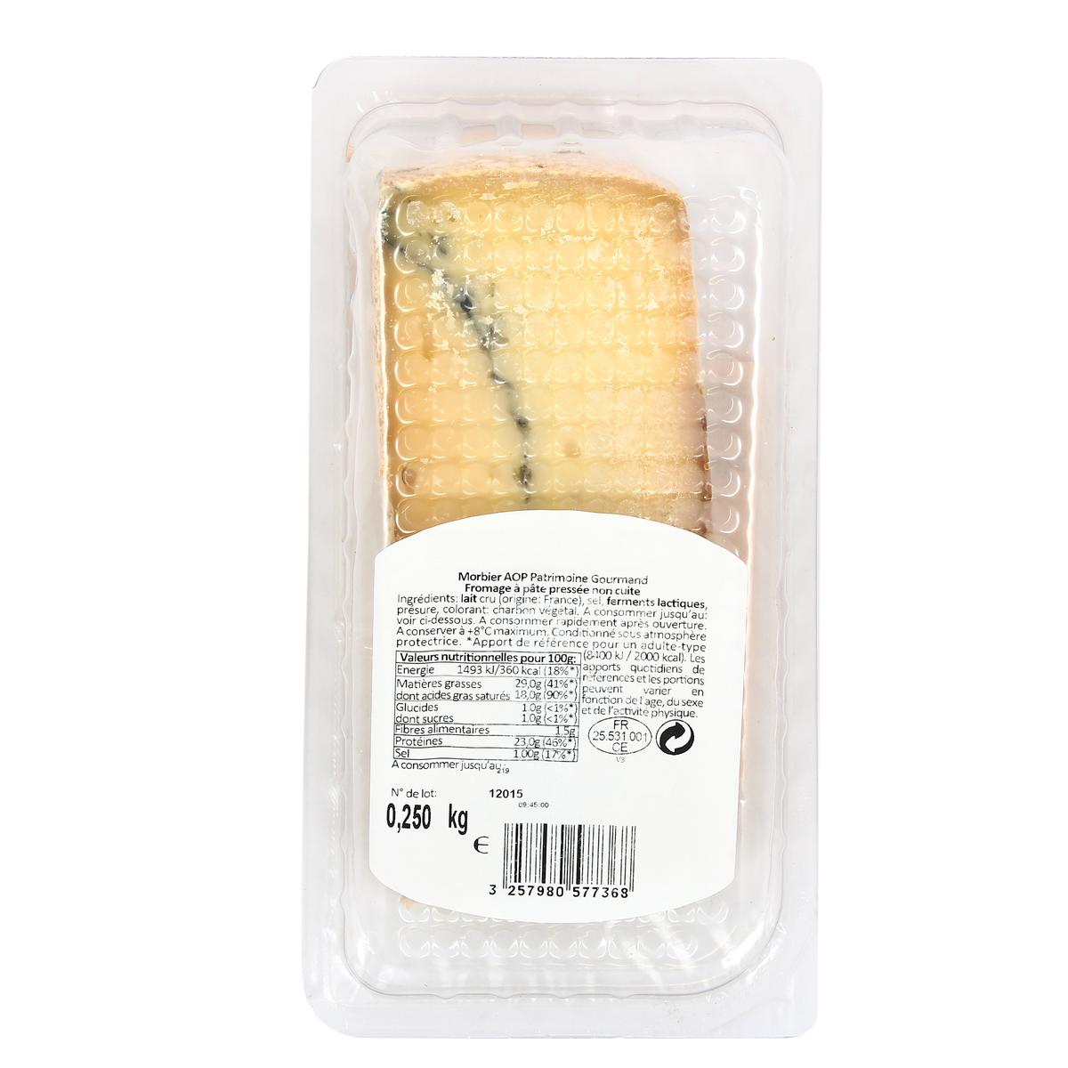 3257980577368 - Patrimoine Gourmand - Morbier AOC au lait cru