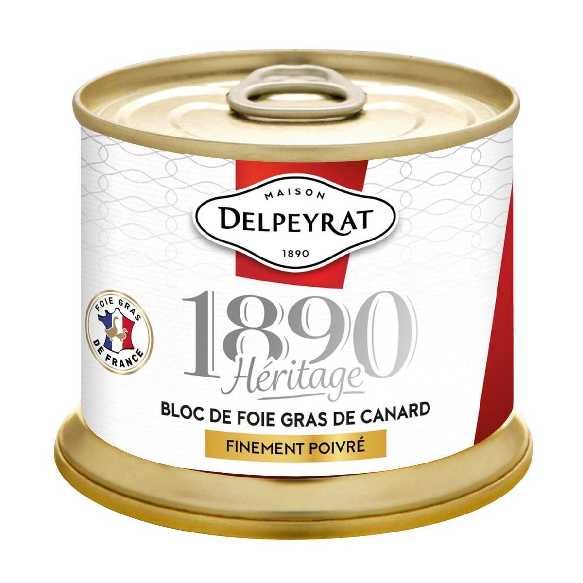3067163657868 - Delpeyrat - Bloc de Foie gras de Canard au Poivre