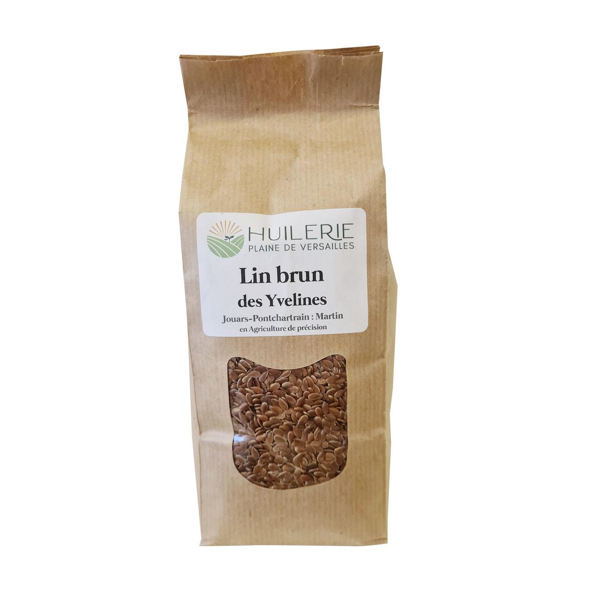 3760312338068 - Huilerie Plaine de Versailles - Graines de Lin brun cultivé dans les Yvelines