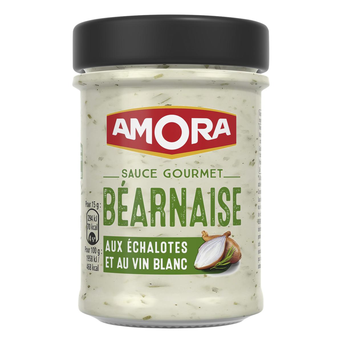 8714100908068 - Amora - Sauce Béarnaise aux Echalotes et au Vin Blanc