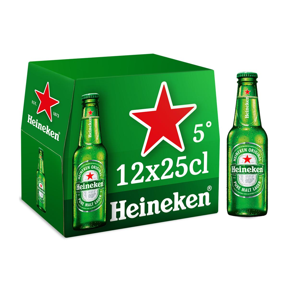 3119780268368 - Heineken - Bière blonde 5°
