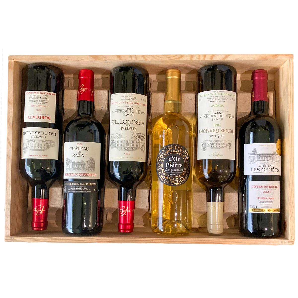 3348008848468 - Bordeaux AOP - Découverte du vignoble Bordelais 6x75cl