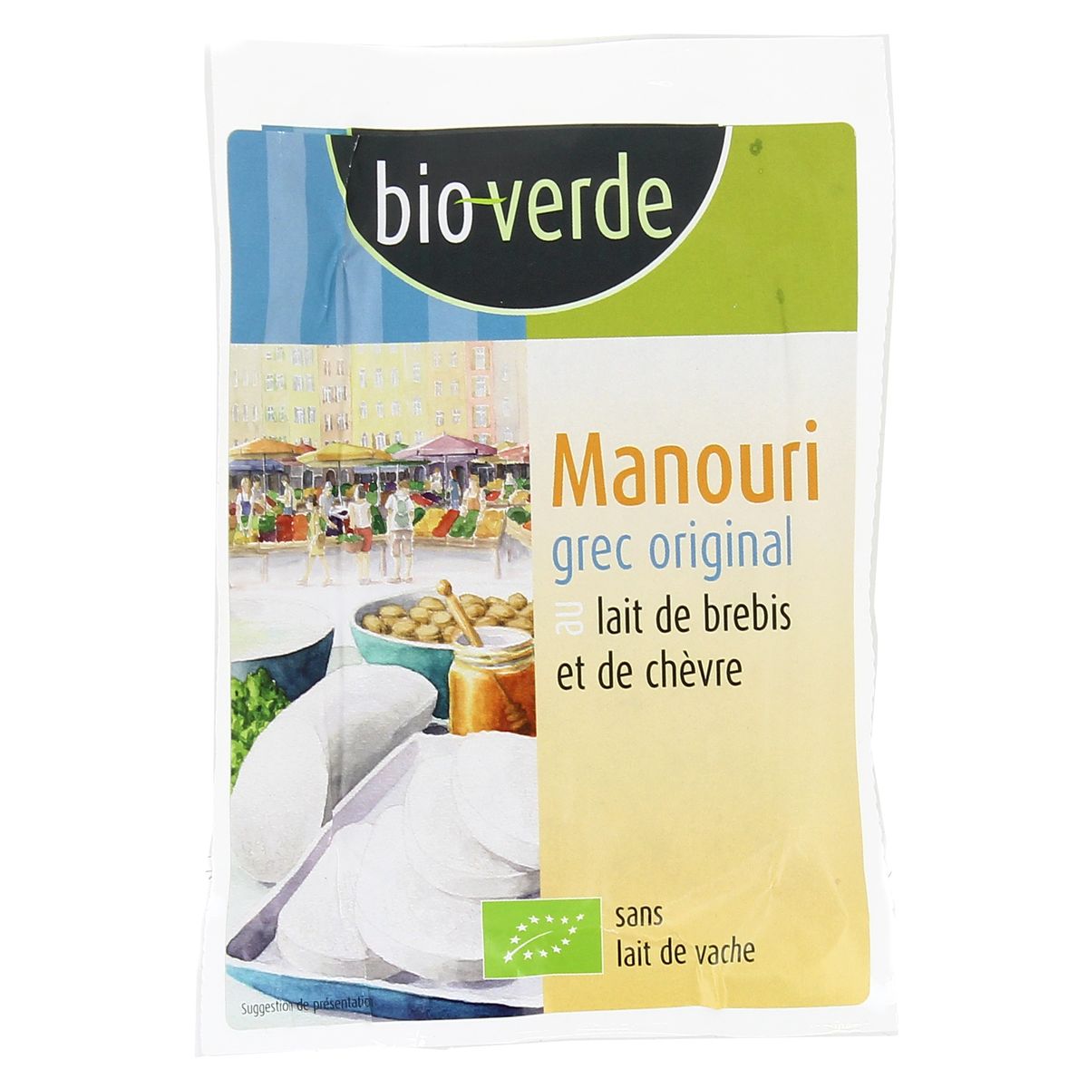 4000915103960 - BioVerde - Manouri bio Fromage grec au petit lait