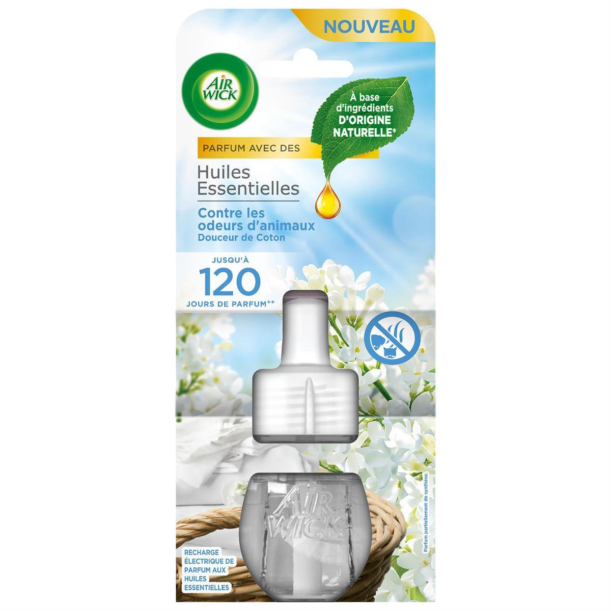 3665468301969 - Air Wick - Recharge electrique Coton 19ml