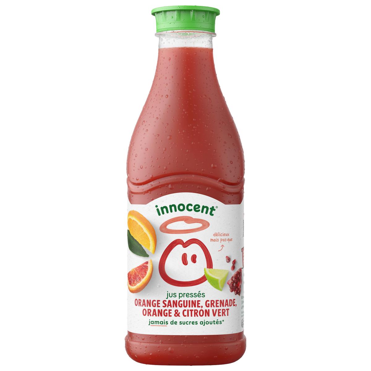 5038862432269 - innocent - Jus d'Orange Sanguine, Grenade, Orange, Citron Vert
