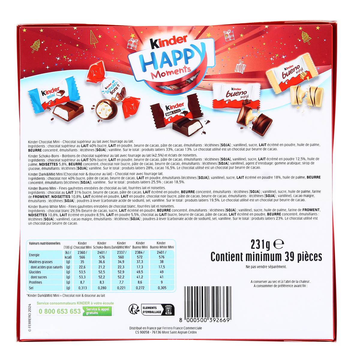 8000500392669 - Kinder - Happy Moments Assortiment Chocolat 