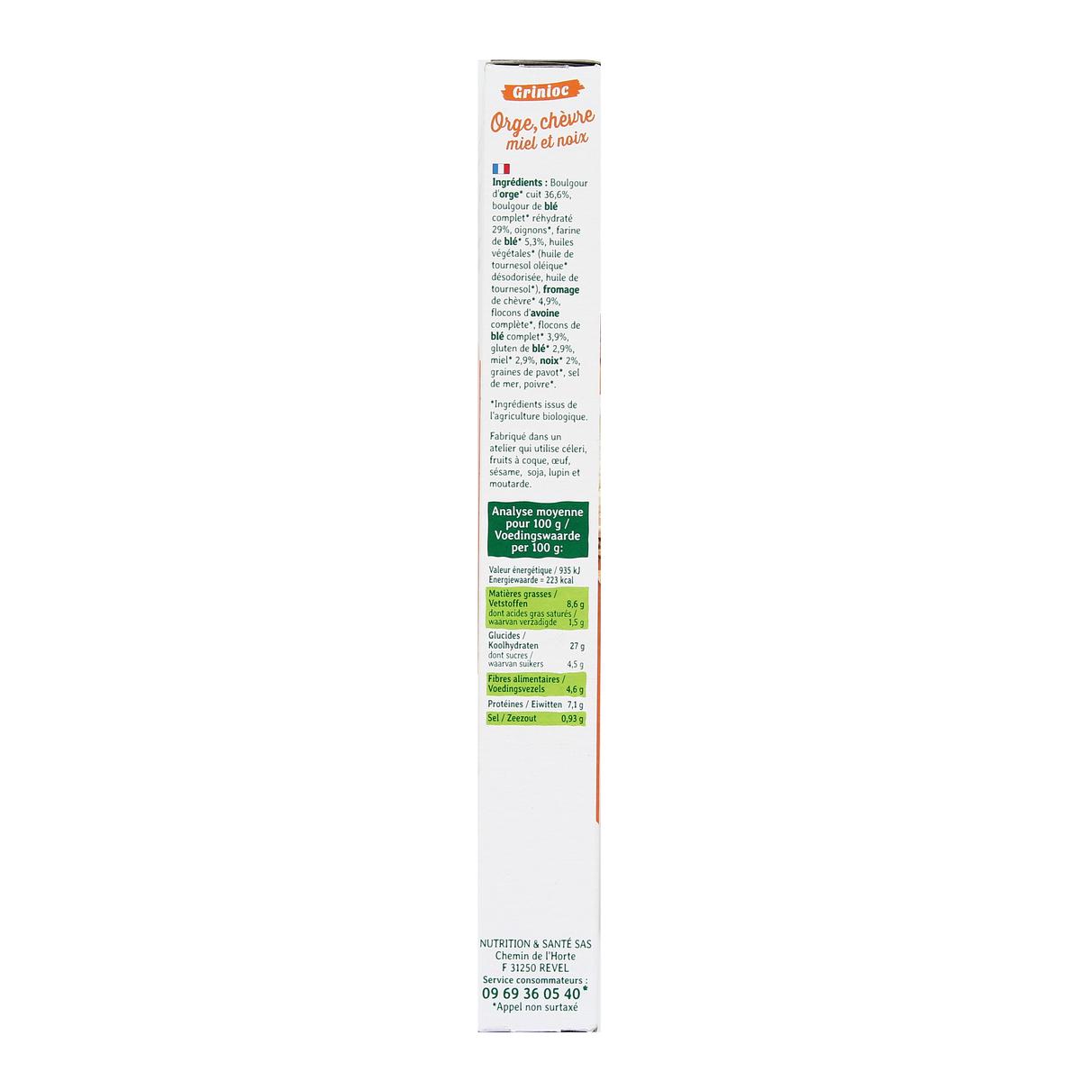 3259011093069 - Soy - Grinioc Orge, Chèvre, Miel et Noix Bio