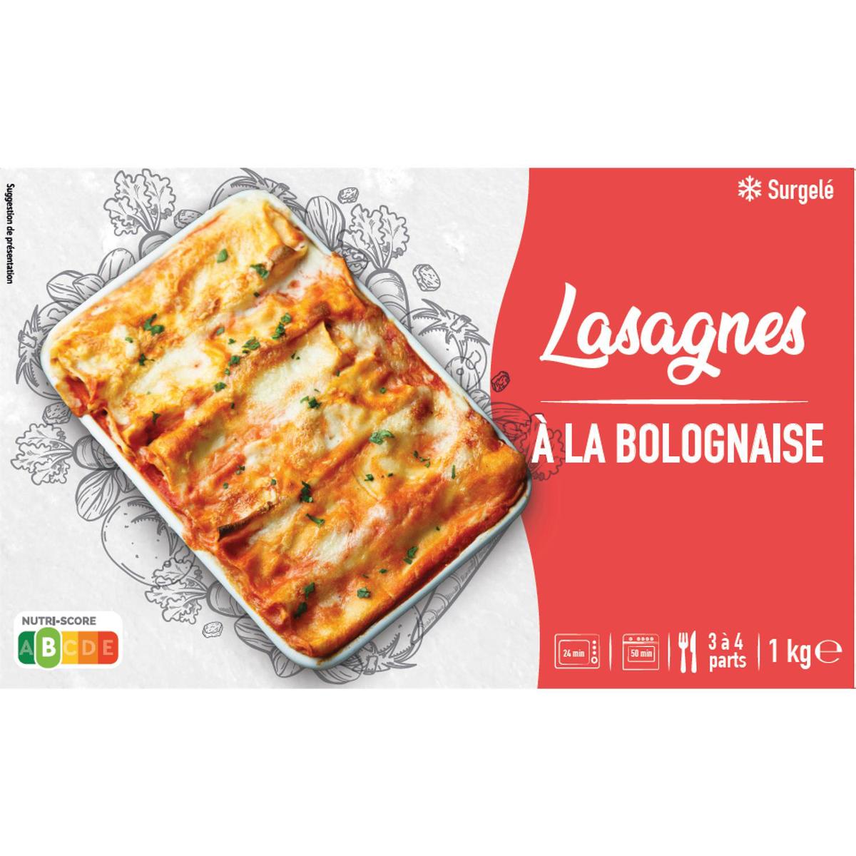 3264295303469 - - Lasagnes Bolognaise