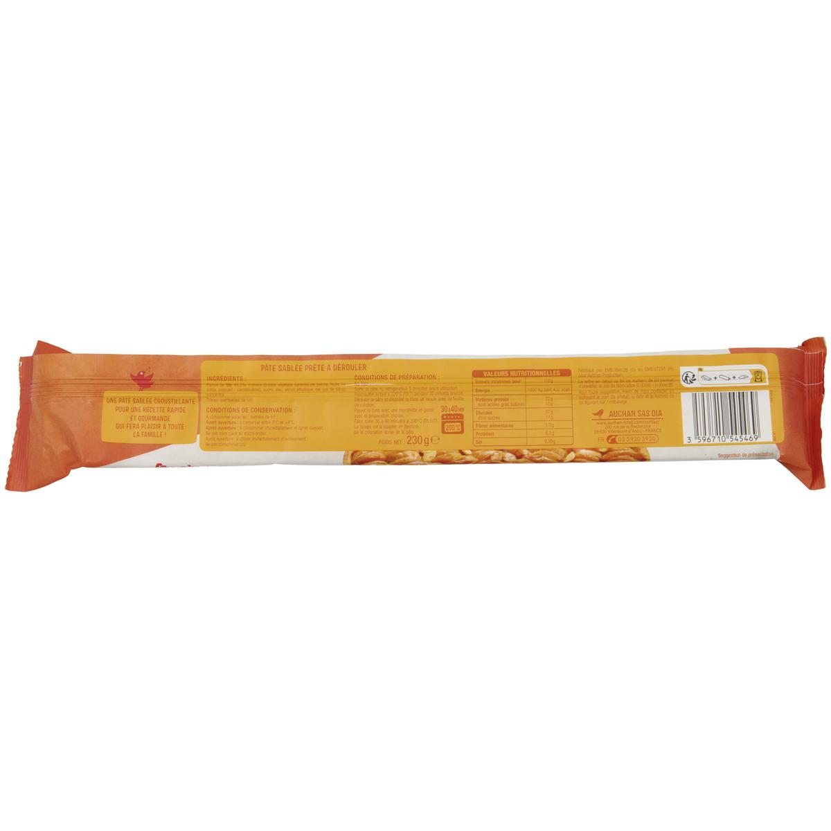 3596710545469 - Auchan - Pâte Sablée 