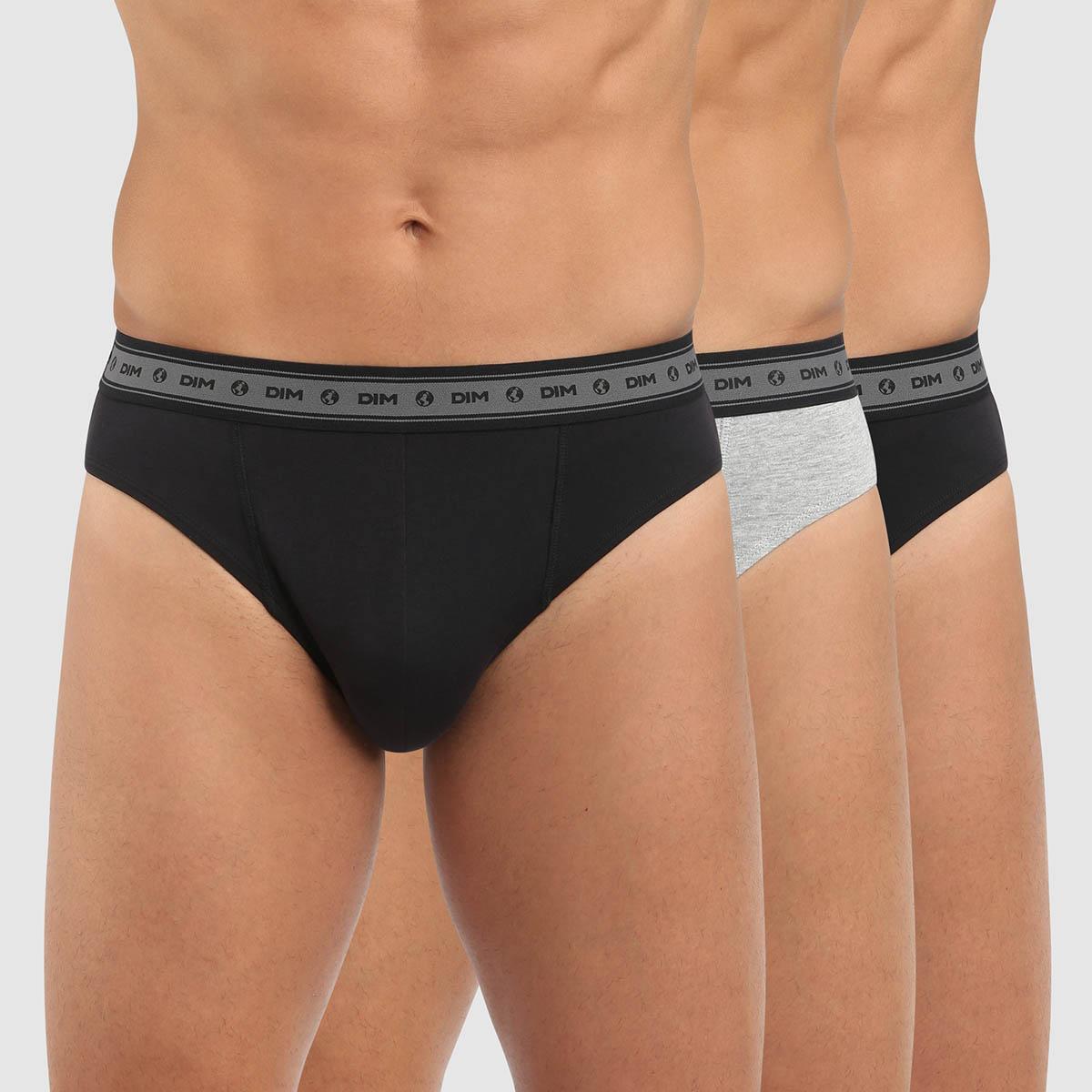 3610862106269 - Dim - 3 slips Green Bio Noir/gris/noir
