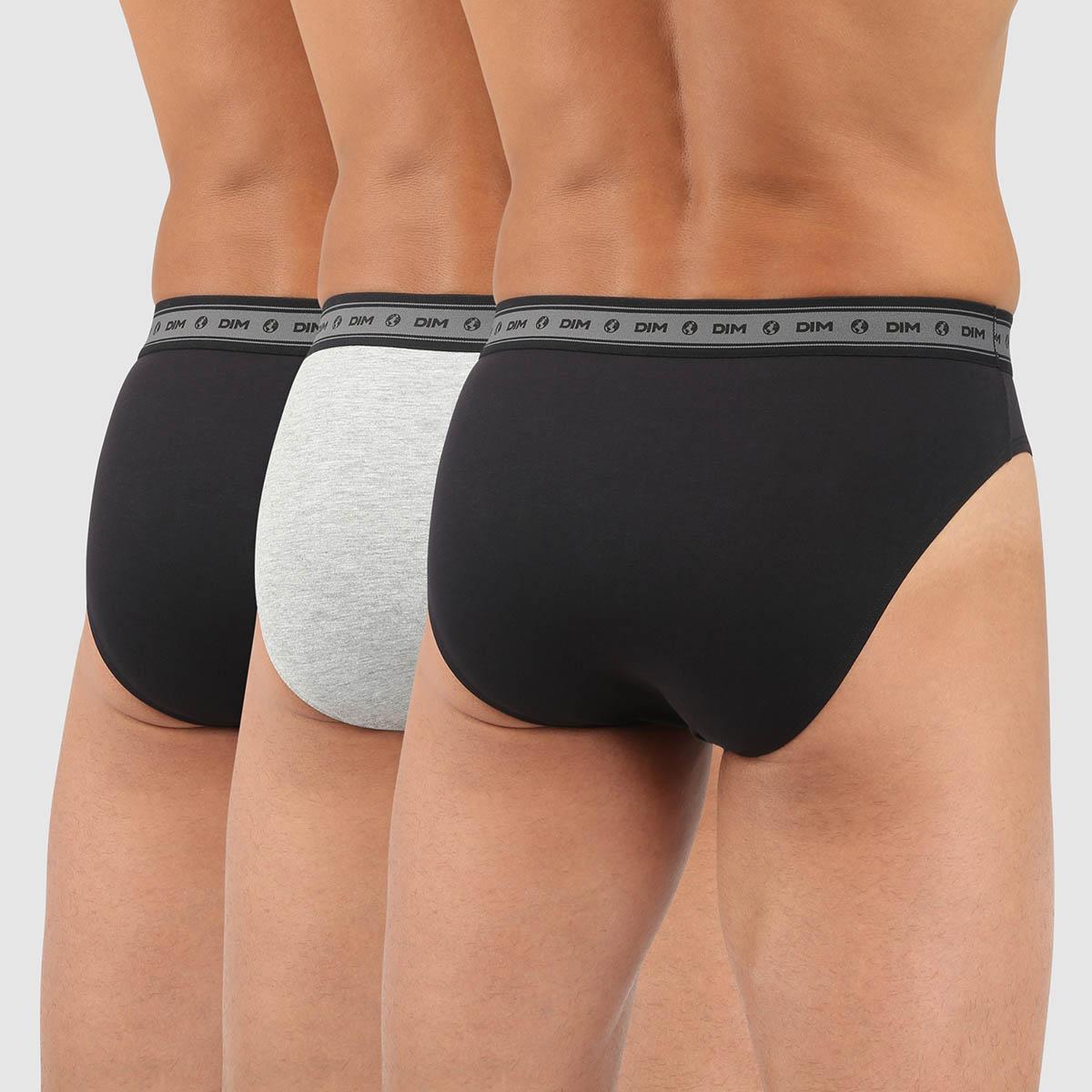 3610862106269 - Dim - 3 slips Green Bio Noir/gris/noir