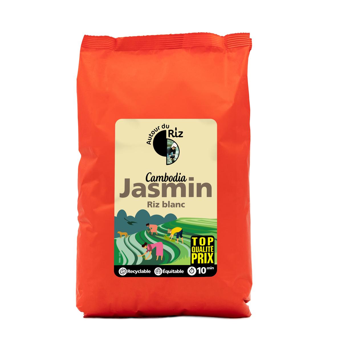 3760103146469 - Autour Du Riz - Riz Jasmin Cambodge blanc bio