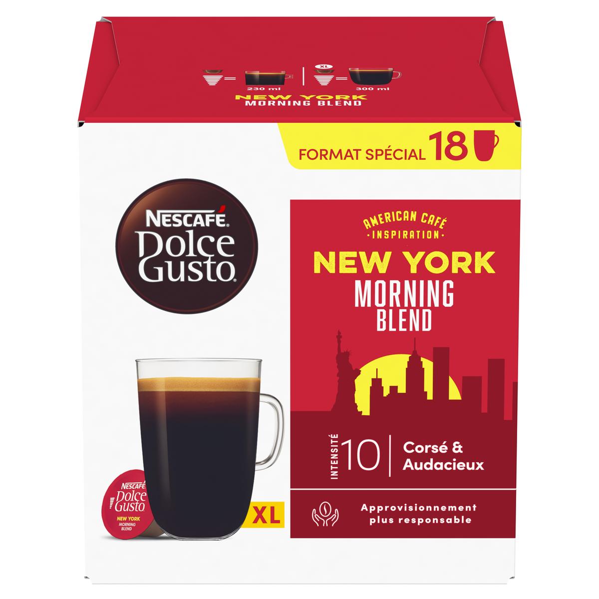 8445290537669 - Nescafe Dolce Gusto - Café New York Morning Intensité 10