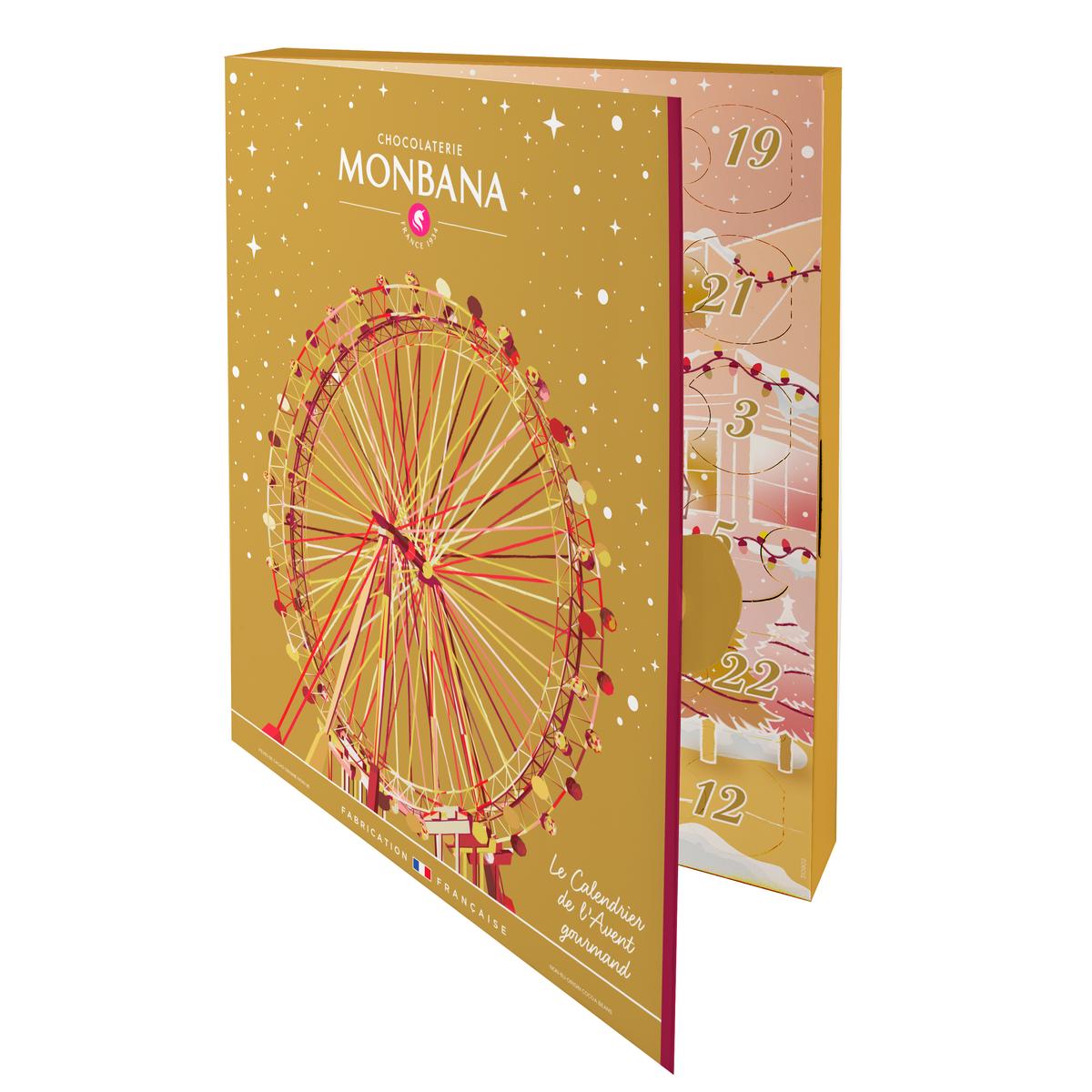 3474341107969 - Chocolaterie Monbana - Calendrier de l'Avent