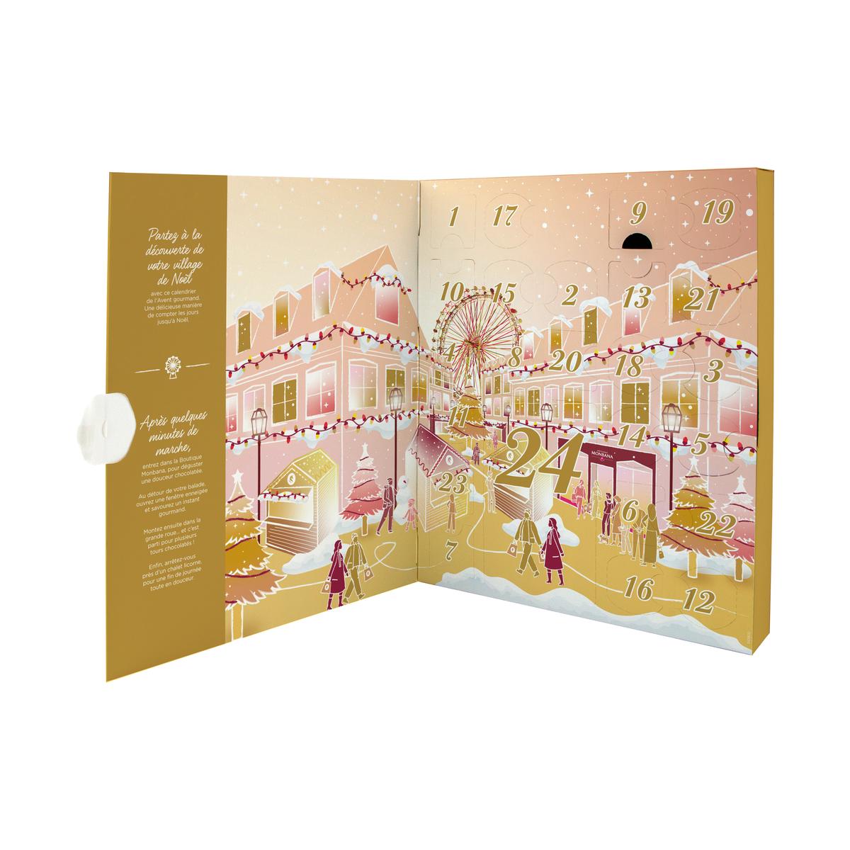 3474341107969 - Chocolaterie Monbana - Calendrier de l'Avent