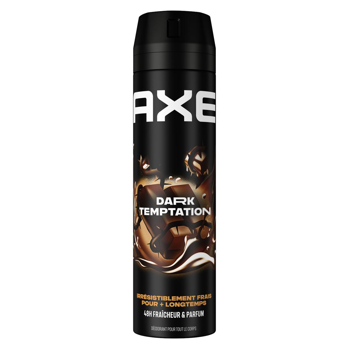 8720181548369 - Axe - Déodorant spray Homme Anti-odeur Fraîcheur Chocolat Dark Tempation 48h