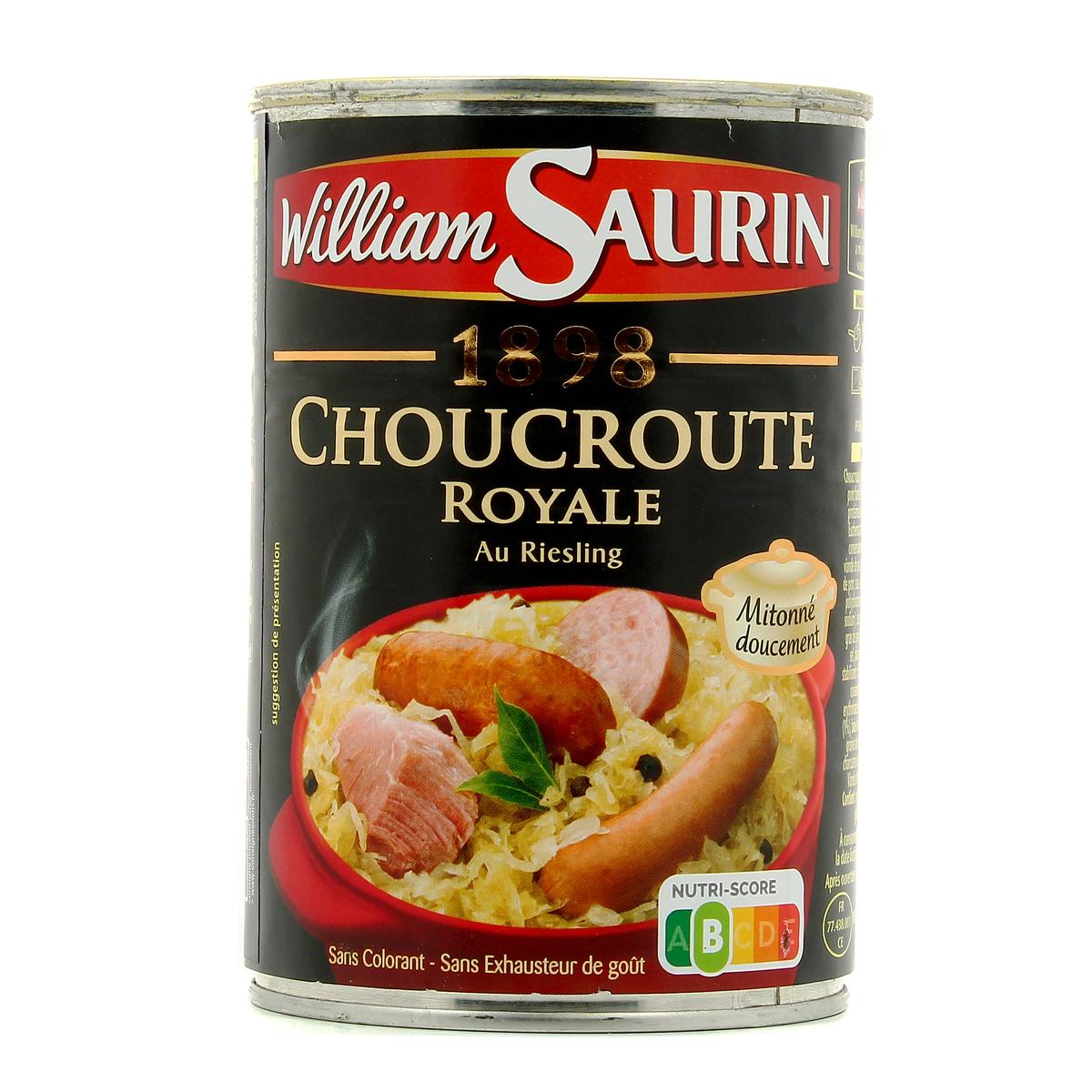 3049580539569 - William Saurin - Choucroute Royale au Riesling